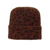 JACK & JONES JXMOLLY AOP BEANIE ACC Kadın Şapka Toasted Coconut AOP:W. LEO Tek Beden