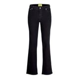 JACK & JONES JXNICE SL-STR MW C8222 JEANS DNM NOOS Kadın Jean Black Denim 29/32
