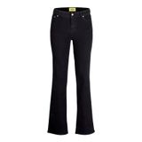 JACK & JONES JXNICE SL-STR MW C8222 JEANS DNM NOOS Kadın Jean Black Denim 31/30