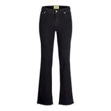 JACK & JONES JXNICE SL-STR MW C8222 JEANS DNM NOOS Kadın Jean Black Denim 31/32
