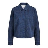 JACK & JONES JXSARAH AOP OVERSHIRT PNT SN Kadın Gömlek Insignia Blue AOP:Snake M
