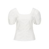 Jack & Jones Jxstella SS Açık Gri Top WVN Kadın T-shirt