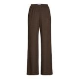Jack & Jones Jxvera Straight Hw Pants JRS Koyu Kahve Kadın Pantolon