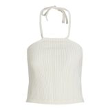 JACK & JONES JXZOELLA HALTERNECK TOP KNIT Kadın Triko/Kazak Vanilla Ice L