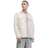Jack & Jones Kadife Gömlek Perfect, M, 12278825, Antique White, Erkek