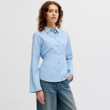 Jack & Jones Kadin Baglama Detayli Gömlek - Caro - 01-Mavi