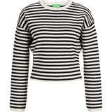 Jack & Jones Kadin Bisiklet Yaka Kazak - Darsha - 001-Krem