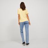 Jack & Jones Kadin Bisiklet Yaka Tisört - Anna - M - 00-Sarı