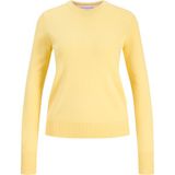 Jack & Jones Kadin Bisiklet Yaka Uzun Kollu Kazak - Cara - 05S-Sarı - M