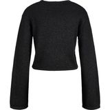 Jack & Jones Kadin Bisiklet Yaka Uzun Kollu Süveter - Sana - 0 - Siyah - M