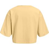 Jack & Jones Kadin Bol Kalip Kisa Kollu Tisört - Andrea - 00424 Sarı