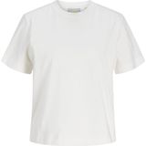 Jack & Jones Kadin Box Fit Bisiklet Yaka Tisört - Sophia - M - 0 Beyaz