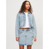 Jack & Jones Kadin Cep Detayli Denim Gömlek - Kayla - Denim Mavisi