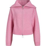Jack & Jones Kadın Dik Yaka Örme Hırka - Gilly - 01P-Pembe