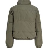 Jack & Jones Kadin Dik Yaka Puffer Mont - Tracy - 348-Yeşil