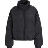 Jack & Jones Kadin Dik Yaka Puffer Mont - Tracy - L - 001-Siyah