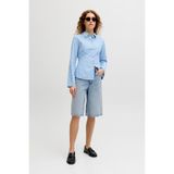 Jack & Jones Kadin Diz Boyu Yüksek Bel Denim Sort - Tokyo