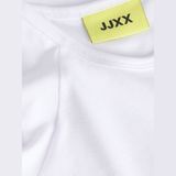 Jack & Jones Kadin Esnek Kesim Kisa Kollu Tisört - Star - 0 Beyaz