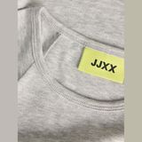 Jack & Jones Kadin Esnek Kesim Kisa Kollu Tisört - Star - 0-Gri