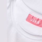 Jack & Jones Kadin Gögüs Baskili Kisa Kollu Tisört - Gigi - 0-Beyaz