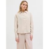 JACK & JONES Kadın Gömlek JXFIE SOFT LS SHIRT WVN, Feather Gray, S