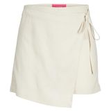 JACK & JONES, Kadın, Gündelik Şort, JJXX JXMARY LINEN HW SKORT TLR, 12255424, Sandshell, XS