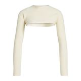 JACK & JONES Kadın JACK & JONES JXSELINA BOLERO KNIT Triko, Kemik Rengi, M