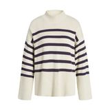 JACK & JONES Kadın JACK & JONES JXSIA HIGH NECK KNIT Triko, Kemik Rengi, M