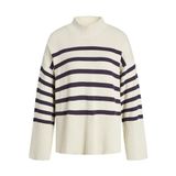 JACK & JONES Kadın JACK & JONES JXSIA HIGH NECK KNIT Triko, Kemik Rengi, S