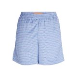 JACK & JONES Kadın JJXX JXAMY SATIN SHORTS WVN SN Şort, Silver Lake Blue AOP:Aop, M