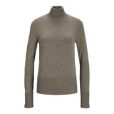 JACK & JONES Kadın JJXX JXAVA SOFT ROLL NECK KNIT NOOS Triko, Brindle, S