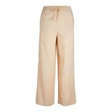 JACK & JONES Kadın JJXX JXFLORA LINEN BLEND MW PANT WVN SN Pantolon, Cement , S