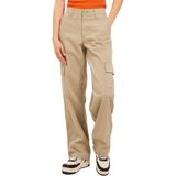 JACK & JONES Kadın JJXX JXKENDAL STRAIGHT CARGO MW PANT PNT NOOS Pantolon, Cornstalk, S