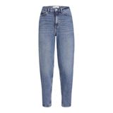 JACK & JONES Kadın JJXX JXLISBON MOM HW C4002 RCY Kot Pantolon, Medium Blue Denim, 26/30