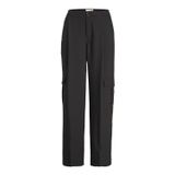 JACK & JONES Kadın JJXX JXMARY CARGO MW PANT TLR NOOS Pantolon, Black, M