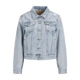 JACK & JONES Kadın JJXX JXMELINA REGULAR JACKET CR3013 SV NOOS Mont, Light Blue Denim, S