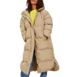 JACK & JONES Kadın JJXX JXMISTY DOWN BLEND LONG PUFFER OTW SN Mont, Cornstalk, M