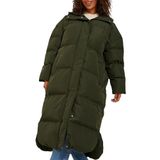 JACK & JONES Kadın JJXX JXMISTY DOWN BLEND LONG PUFFER OTW SN Mont, Rosin, M