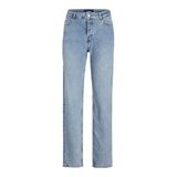 JACK & JONES Kadın JJXX JXSEOUL STRAIGHT MW C3003 RCY DNM NOOS Kot Pantolon, Light Blue Denim, 27/32