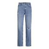 JACK & JONES Kadın JJXX JXSEOUL STRAIGHT MW CR3008 Kot Pantolon, Light Blue Denim, 26/32
