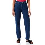 Jack & Jones Kadın Jjxx Jxseoul Straight Mw Cre3001 Noos Kot pantolon, Koyu Mavi, 26W / 30L