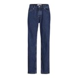 Jack & Jones Kadın Jjxx Jxseoul Straight Mw Cre3001 Noos Kot pantolon, Koyu Mavi, 28W / 30L
