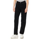 JACK & JONES Kadın JJXX JXSEVILLE LOOSE MW MR5004 DNM NOOS Kot Pantolon, Black Denim, 31/32