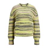 JACK & JONES Kadın JJXX JXSIMONE SPACE DYE CREW NECK KNIT SN Triko, Limeade Stripes:/3 multi space dye, XL