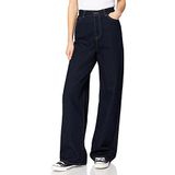 JACK & JONES Kadın JJXX JXTOKYO WIDE HW CR6004 DNM NOOS Kot Pantolon, Dark Blue Denim, 29/34