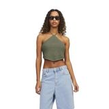 JACK & JONES Kadın JJXX JXZURI HALTERNECK TOP KNIT Triko, Sea Spray, M