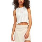 JACK & JONES Kadın JJXX JXZURI TOP KNIT Triko, Vanilla Ice, M
