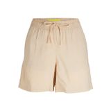 JACK & JONES Kadın JXAMY LINEN BLEND SHORTS WVN SN Şort Koyu Bej XS