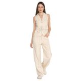 JACK & JONES Kadın JXELLY TOKYO FRINGES PANTS PNT EX Pantolon, Raw Ecru, S