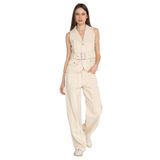 JACK & JONES Kadın JXELLY TOKYO FRINGES PANTS PNT EX Pantolon, Raw Ecru, XS
